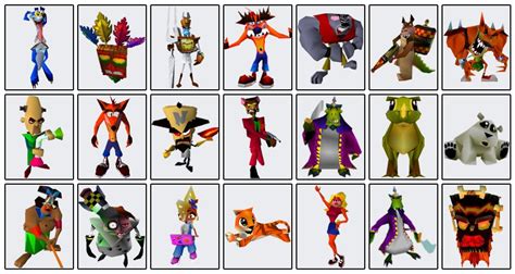 list of crash bandicoot characters